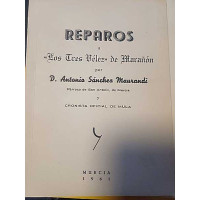 REPAROS A Los tres Velez de Marañon